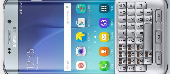 Samsung poderia lançar Galaxy S6 Edge Plus com capa teclado QWERTY