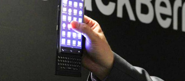 Nova imagem revelada do BlackBerry Venice exibe o seu teclado virtual